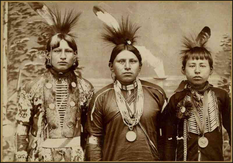 Famiglia Nativi Americani